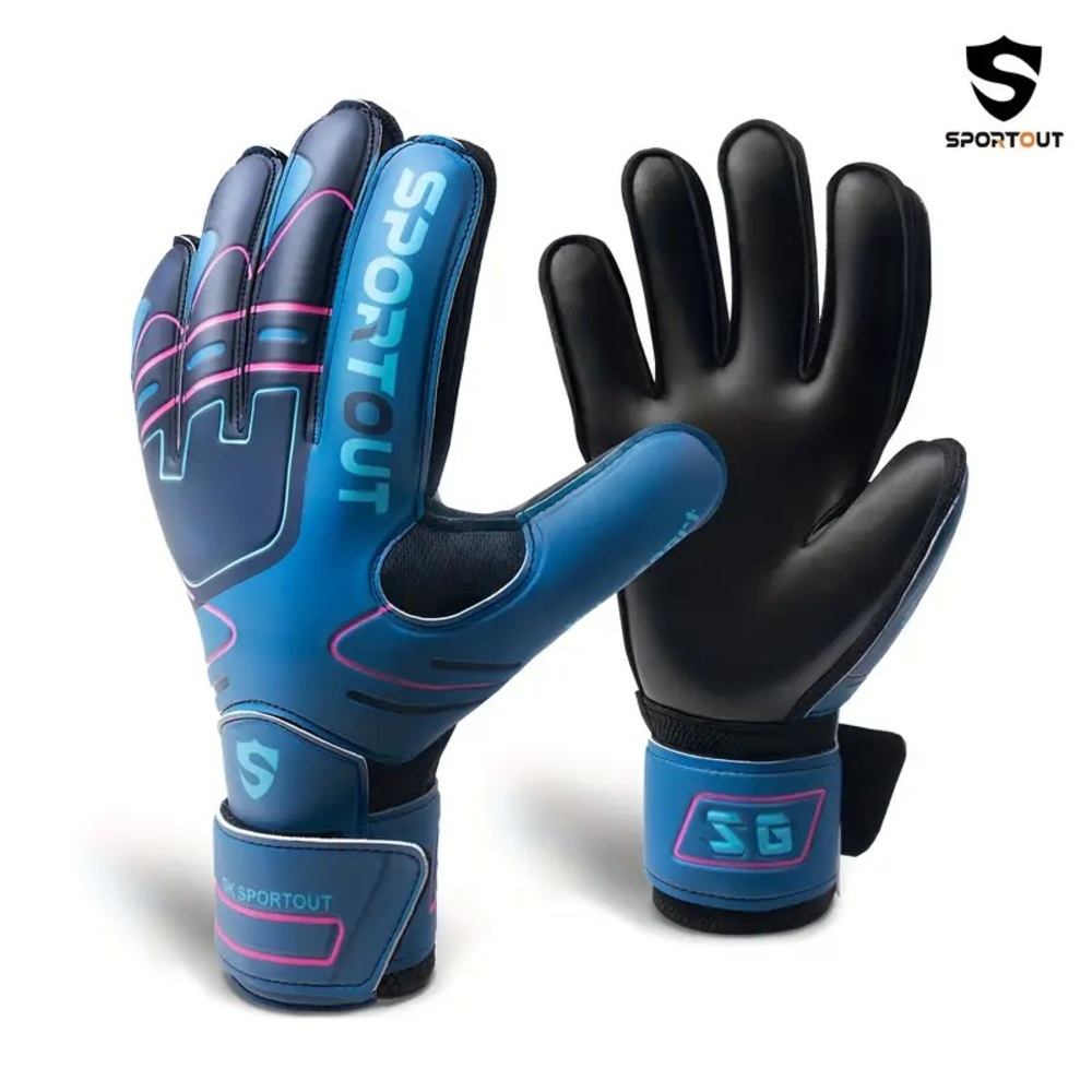 GK Sportout Goalkeeper Gloves, Size 7